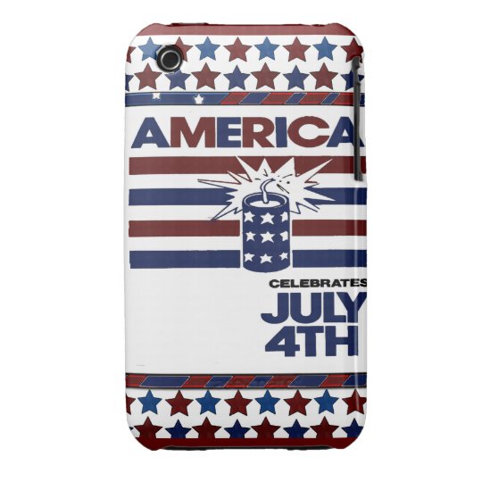 4th of July Case-Mate iPhone 3 Case