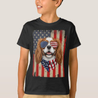 4th Of July Cavalier King Charles Spaniel Dog