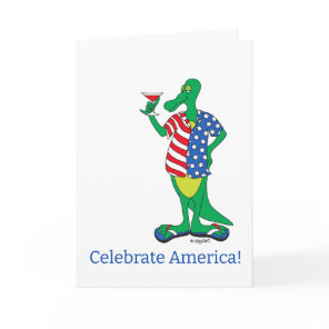 4th of July Celebrate Greeting Card