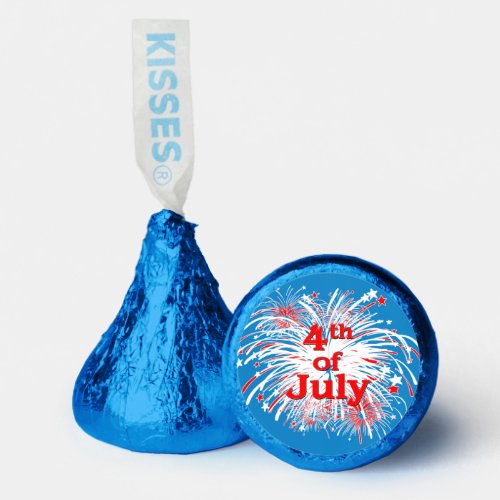 4th of July Celebration Hersheys Kisses