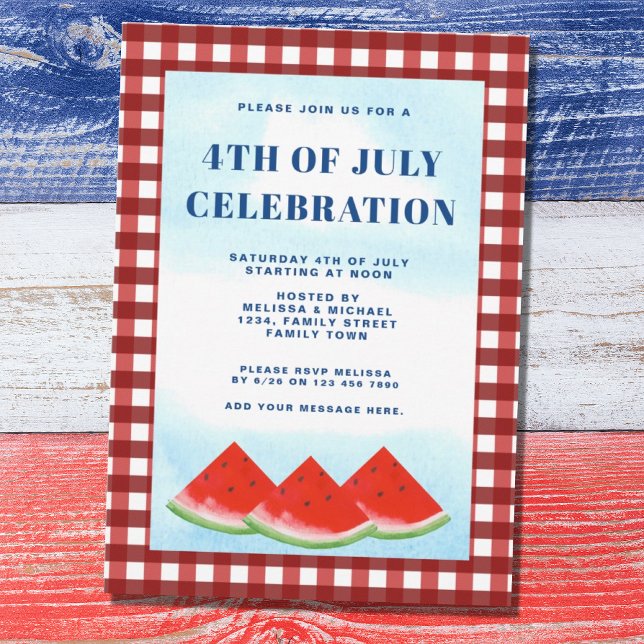 4th Of July Celebration Invitation (Creator Uploaded)