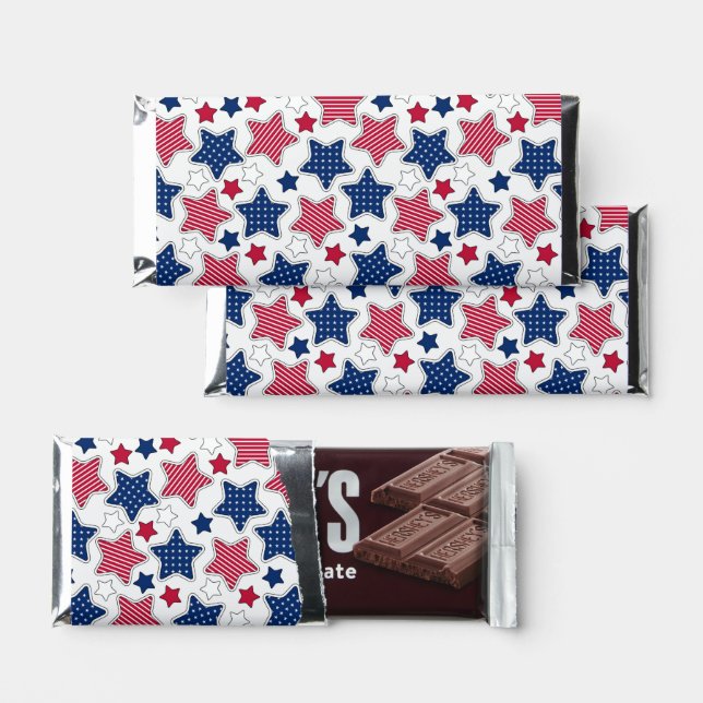 4th Of July Chocolate Bars (Front)