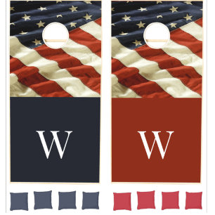 4th of July Cornhole Set