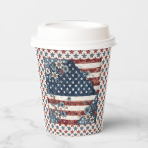 4th of July Country Flag