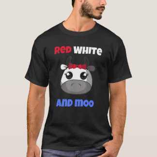 4th Of July Cow T-Shirt