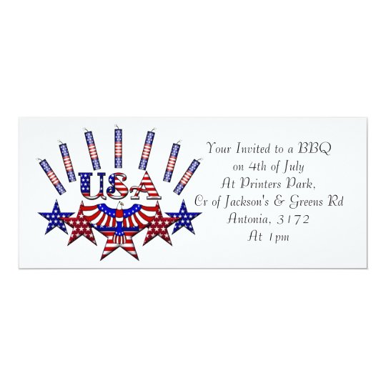 4th of July Crackers Card