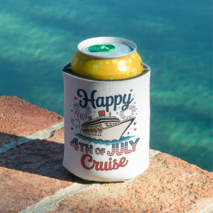 4th Of July Cruise 250th Anniversary Cruising Can Cooler