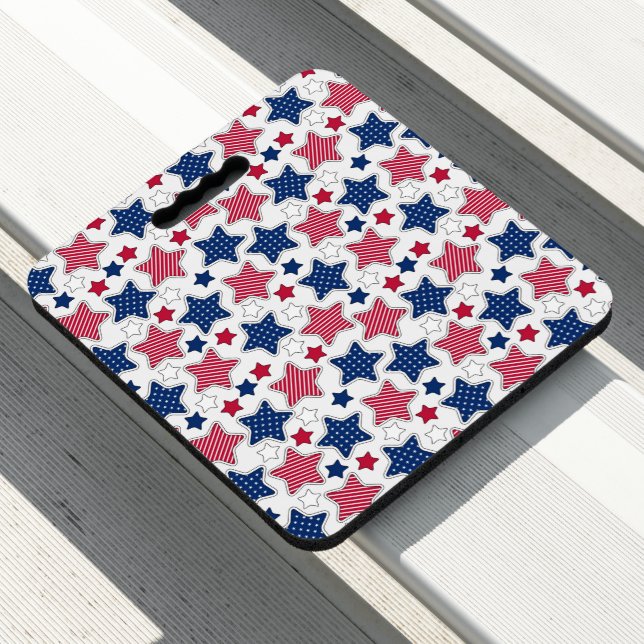 4th Of July Cushion (In Situ)