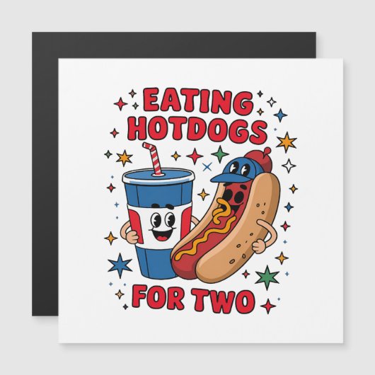 4th Of July Cute Hotdogs (Front/Back)