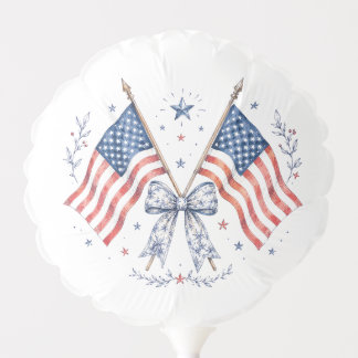 4th of July Double Coquette Balloon 