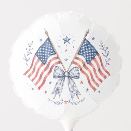 4th of July Double Coquette Balloon