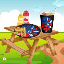 4TH of July Double Flower