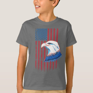 4th of July Eagle and Flag T-Shirt