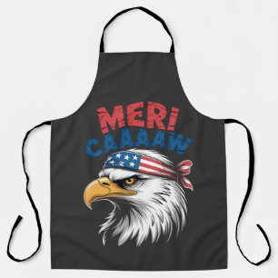 4th Of July Eagle Freedom Patriotic Apron