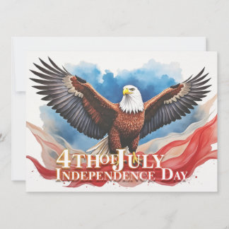 4th of July Eagle – Patriotic Art Design
