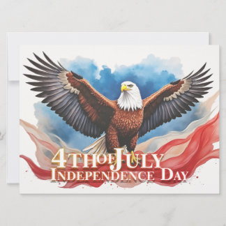 4th of July Eagle – Patriotic Art Design