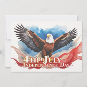 4th of July Eagle – Patriotic Art Design