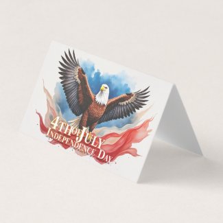 4th of July Eagle – Patriotic Art Design