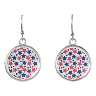 4th Of July Earrings