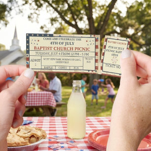 4Th Of July Event Ticket
