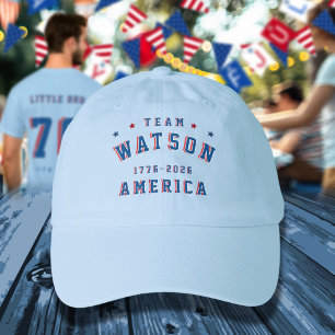 4th of July Family Group Photos Matching Hat