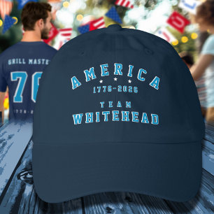 4th of July Family Group Photos Matching Hat