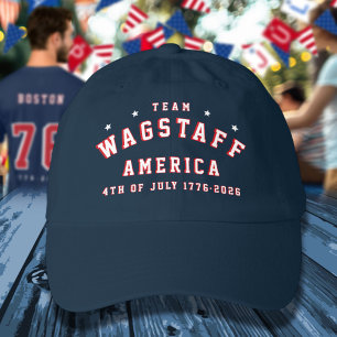 4th of July Family Group Photos Matching Hat