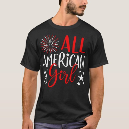 4th of July Family Matching Shirts All_American Gi