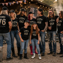 4th Of July Family Photos Born To Ride Customize