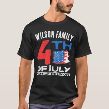 4th Of July Family Reunion T-shirt by nasakom at Zazzle