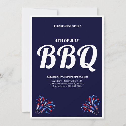 4th of July Fireworks BBQ Party
