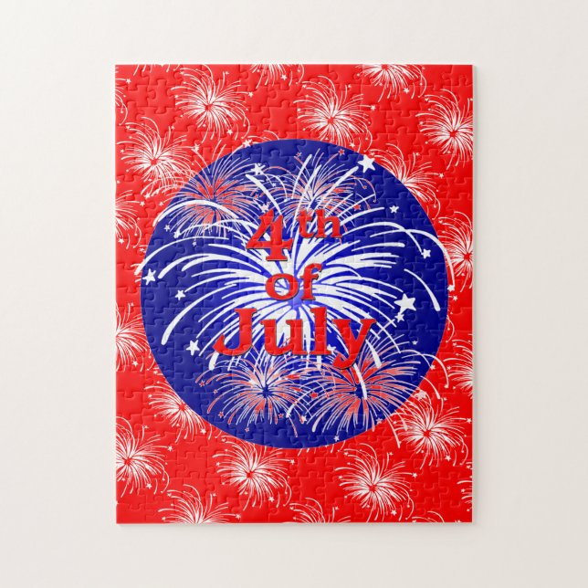 4th of July Fireworks Celebration Jigsaw Puzzle (Vertical)