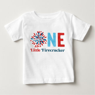 4th of July First Birthday Baby T-Shirt