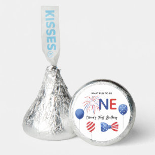 4th of July First Birthday Party Hershey®'s Kisses®