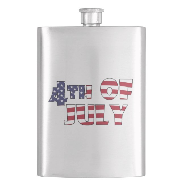 4TH OF JULY FLASK (Front)