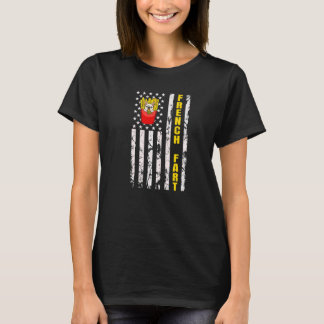 4th Of July For A Patriotic Frenchie Owner T-Shirt