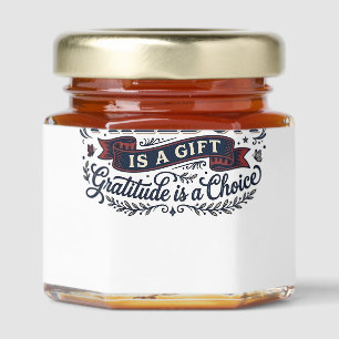 4th of July Freedom Gratitude Vintage Shirt Design Honey Jar Favors