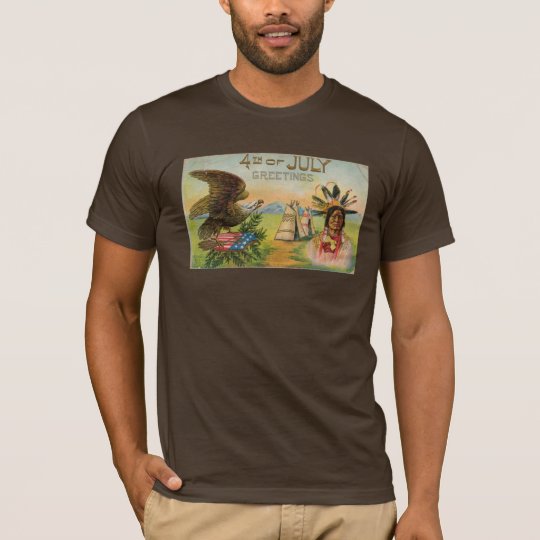 4th of July Greeting T-Shirt