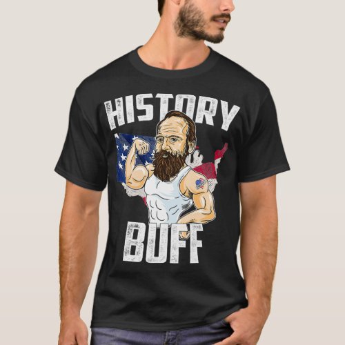 4th of July History Buff President James Garfield  T_Shirt