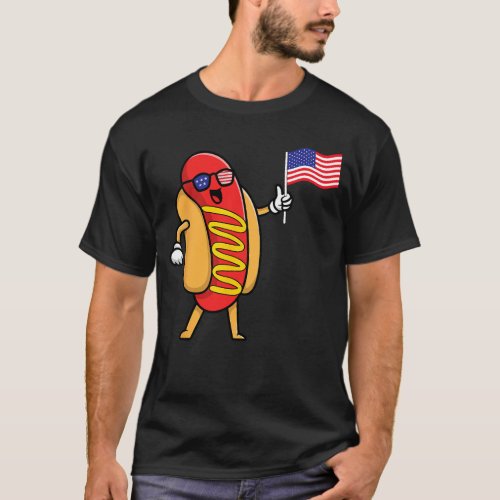 4th of July Hot Dog Hotdog 4th of July Shirts Boys