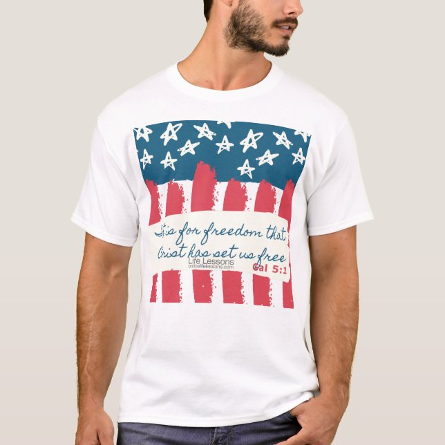 4th of July - How are you using your freedom? T-Shirt (Front)