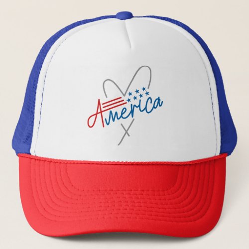 4th of July in USA Shirts for 4th of July 4th of Trucker Hat