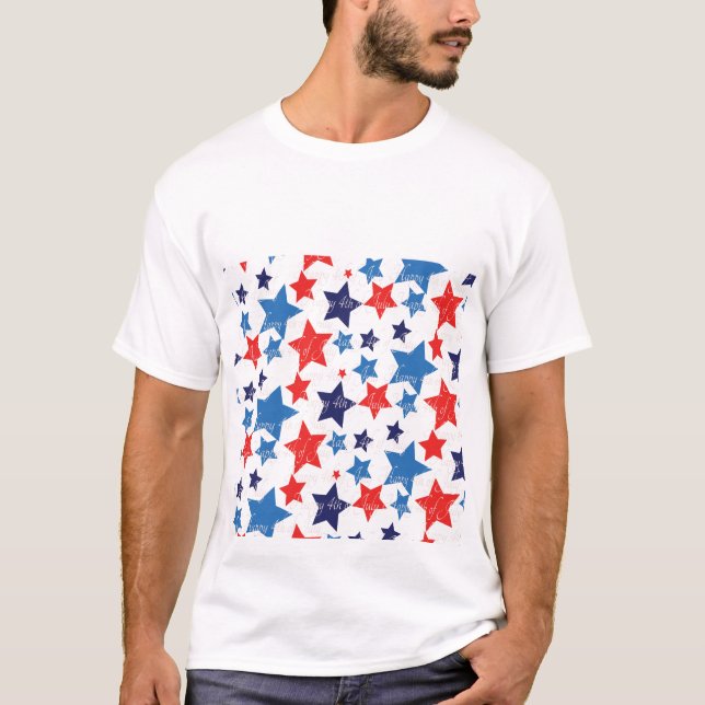 4th of July Independance Day   T-Shirt (Front)