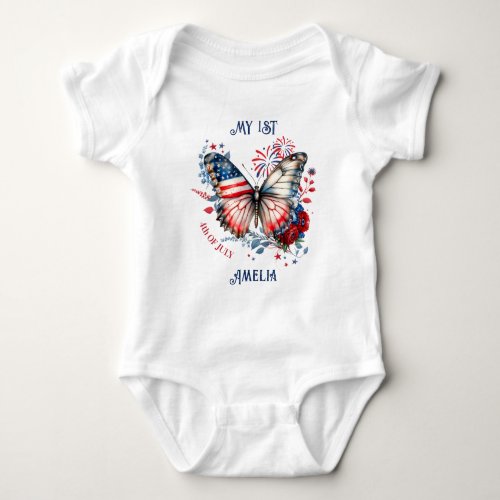 4th of July Independence day  Baby Bodysuit
