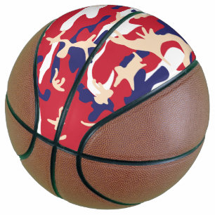 4th of July, Independence day, Camouflage Beige Basketball
