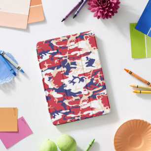 4th of July, Independence day, Camouflage Beige iPad Pro Cover