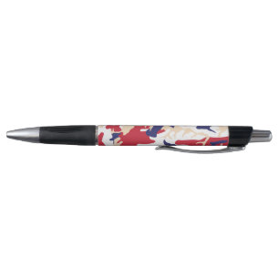 4th of July, Independence day, Camouflage Beige Pen