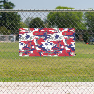 4th of July, Independence day, Camouflage Gray Banner