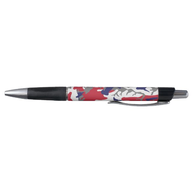 4th of July, Independence day, Camouflage Gray Pen (Bottom)
