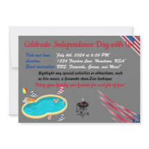 4th of July Independence day Gray flag color
